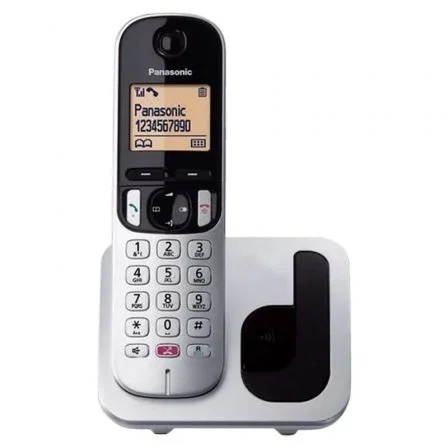 Teléfono Inalámbrico Panasonic KX-TGC250SPS Gris Teléfono Inalámbrico Panasonic KX-TGC250SPS Gris
